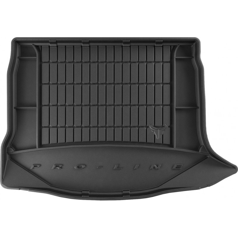 Гумовий килимок в багажник для Nissan Leaf (mkII) 2017→ (без двухуровневого пола) (Frogum Proline Premium)