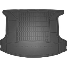 Гумовий килимок в багажник для Nissan Qashqai+2 (mkI) 2006-2013 (без двухуровневого пола) (Frogum Proline Premium)
