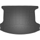 Гумовий килимок в багажник для Nissan Qashqai+2 (mkI) 2006-2013 (без двухуровневого пола) (Frogum Proline Premium)