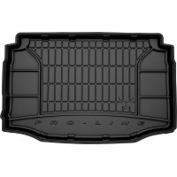 Гумовий килимок в багажник для Seat Arona (mkI) 2017→ (с двухуровневым полом)(нижний уровень) (Frogum Proline Premium)