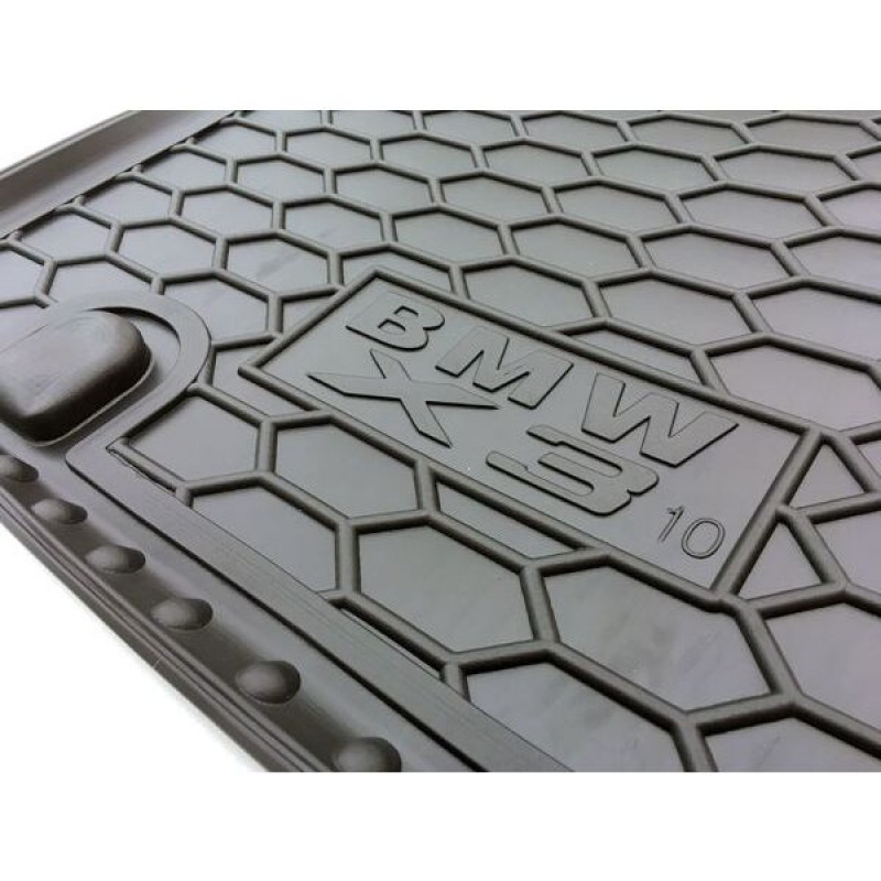 Килимок в багажник для BMW X3 (F25) 2010- (Avto-Gumm)