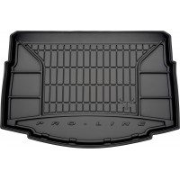 Гумовий килимок в багажник для Volkswagen Golf (mkVII) 2012-2021 (5-дв. хетчбек)(нижний уровень) (Frogum Proline Premium)