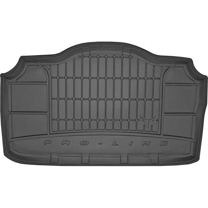 Гумовий килимок в багажник для Opel Meriva (mkII)(B) 2010-2017 (нижний уровень) (Frogum Proline Premium)