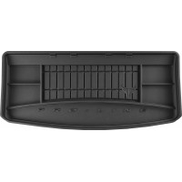 Гумовий килимок в багажник для Ford S-Max (mkI) 2006-2014 (7 мест)(без двухуровневого пола)(разложенный 3 ряд) (Frogum Proline Premium)