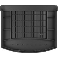 Гумовий килимок в багажник для Mazda 3 (mkII) 2008-2013 (хетчбек)(нижний уровень)(без Bose Sound)(с докаткой) (Frogum Proline Premium)