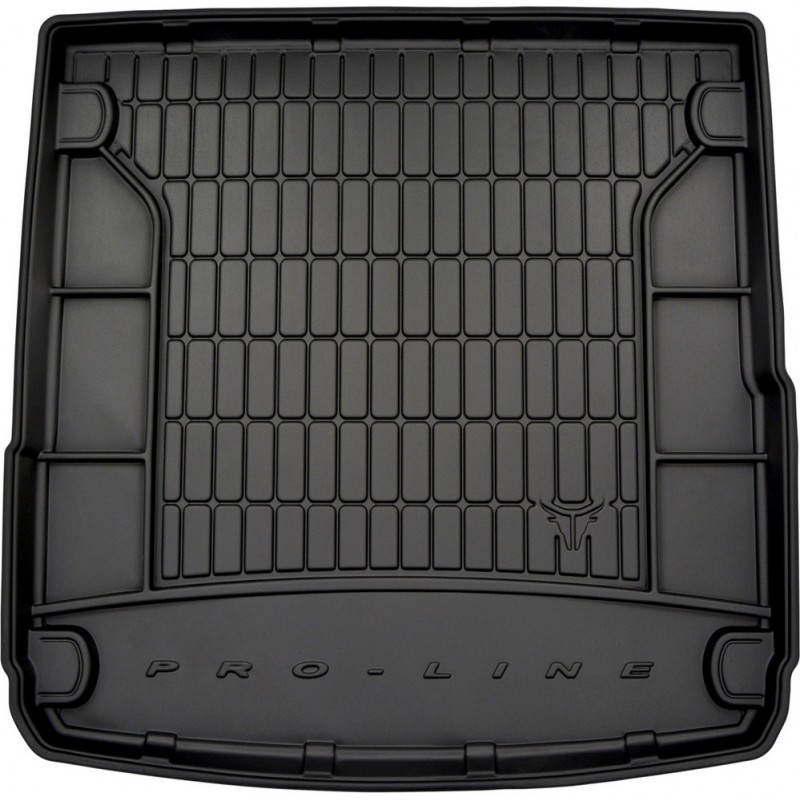 Гумовий килимок в багажник для Audi A4/S4/RS4 (mkV)(B9) 2015-2023 (универсал) (Frogum Proline Premium)