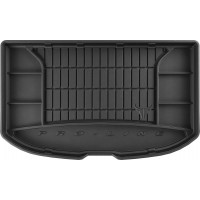 Гумовий килимок в багажник для Kia Soul (mkII) 2013-2019 (верхний уровень) (Frogum Proline Premium)