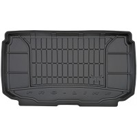 Гумовий килимок в багажник для Chevrolet Aveo (mkII) 2011-2020 (хетчбек)(верхний уровень) (Frogum Proline Premium)