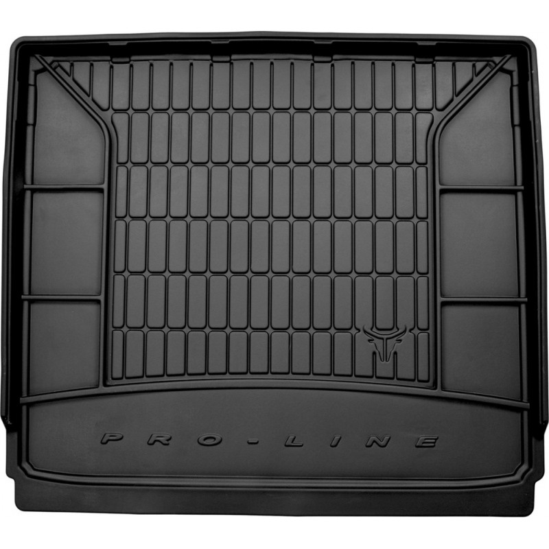 Гумовий килимок в багажник для Opel Zafira (mkIII)(C) 2011-2019 (5 мест)(с органайзером) (Frogum Proline Premium)