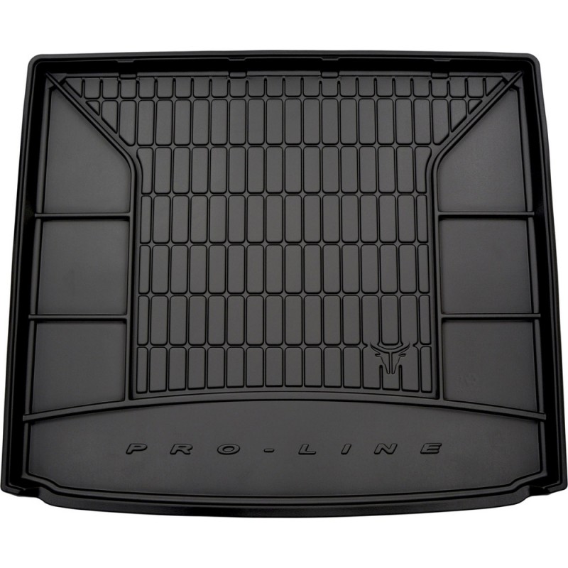 Гумовий килимок в багажник для Ford Focus (mkIV) 2018→ (универсал)(верхний уровень)(с докаткой)(без боковых ниш) (Frogum Proline Premium)