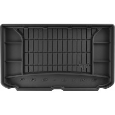 Гумовий килимок в багажник для Opel Corsa (mkV)(E) 2014-2019 (верхний уровень)(с запаской) (Frogum Proline Premium)