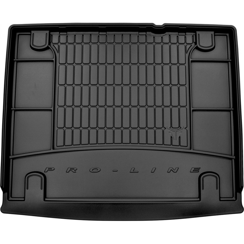 Гумовий килимок в багажник для Fiat Doblo (mkII) 2010-2022 (L1)(пассажирский) (Frogum Proline Premium)