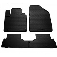 Гумові килимки в салон для Kia Sorento III (UM) (2014-2020) комплект з 4 штук (Stingray)