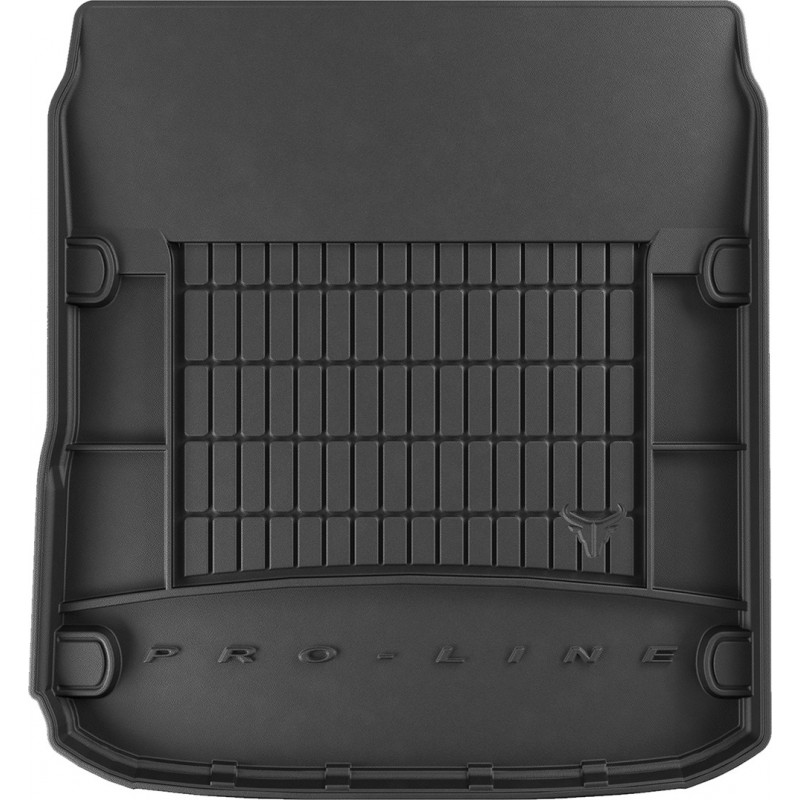 Гумовий килимок в багажник для Audi A7/S7/RS7 (mkII) 2018→ (с докаткой)(без боковых ниш) (Frogum Proline Premium)