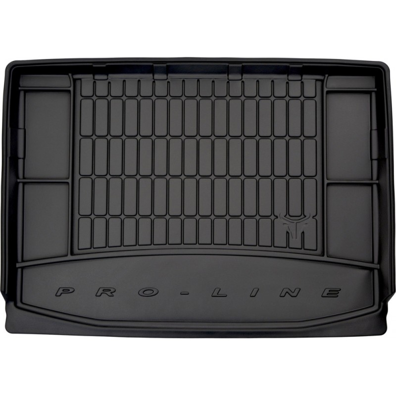 Гумовий килимок в багажник для SsangYong Korando (mkIV) 2019-2023; KGM Korando (mkI) 2023→ (верхний уровень)(без боковых ниш) (Frogum Proline Premium)