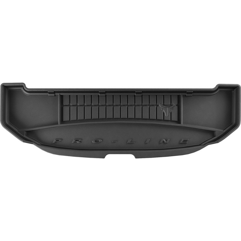 Гумовий килимок в багажник для Kia Sorento (mkIV) 2020→ (сложенным 3 ряд или без него) (Frogum Proline Premium)