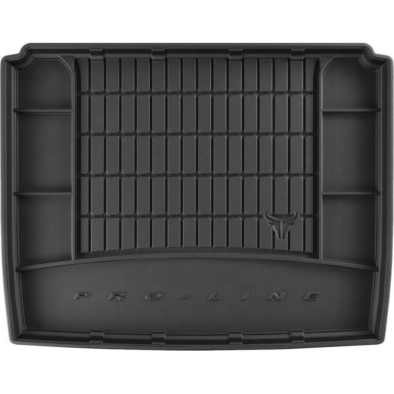 Гумовий килимок в багажник для Mercedes-Benz GLB-Class (X247) 2019→ (с органайзером)(нижний уровень) (Frogum Proline Premium)