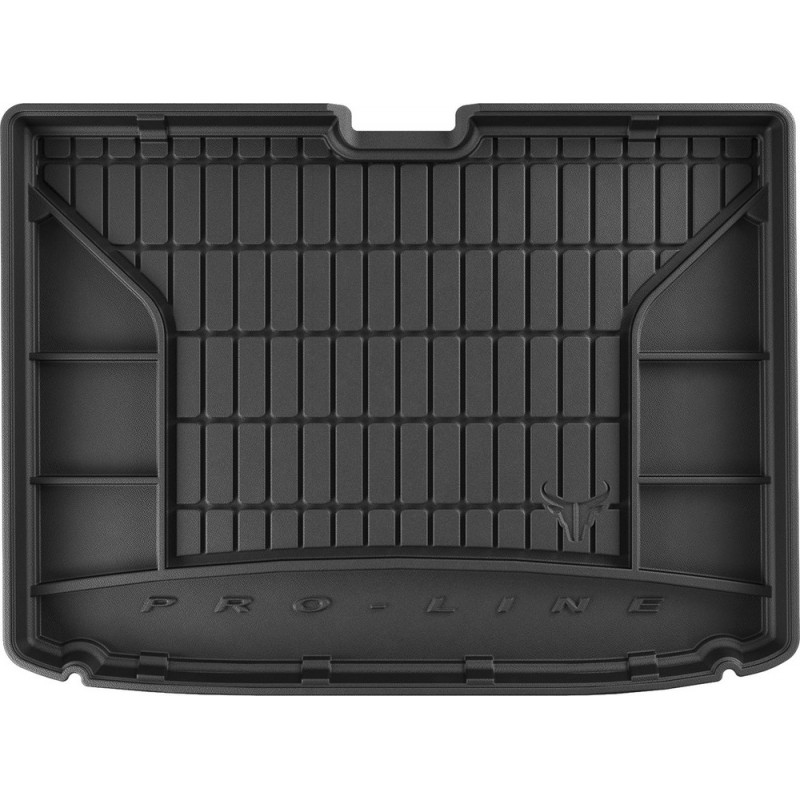 Гумовий килимок в багажник для Renault Captur (mkII) 2019→ (нижний уровень) (Frogum Proline Premium)