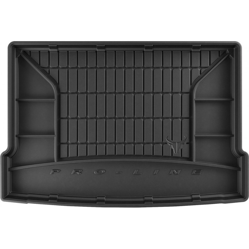 Гумовий килимок в багажник для BMW 1-series (F40) 2019→ (верхний уровень) (Frogum Proline Premium)