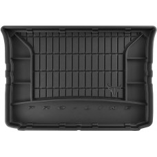 Гумовий килимок в багажник для Renault City K-ZE (mkI) 2019→; Dacia Spring (mkI) 2021→ (с запаской) (Frogum Proline Premium)