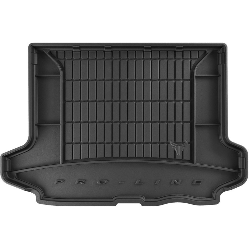 Гумовий килимок в багажник для Kia Sportage (mkV) 2021→ (гибрид)(с двухуровневым полом)(верхний уровень) (Frogum Proline Premium)