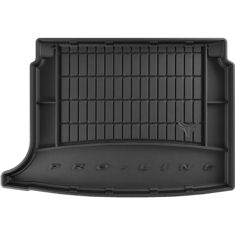 Гумовий килимок в багажник для MG 4 EV (mkI) 2022→ (с сеткой справа) (Frogum Proline Premium)