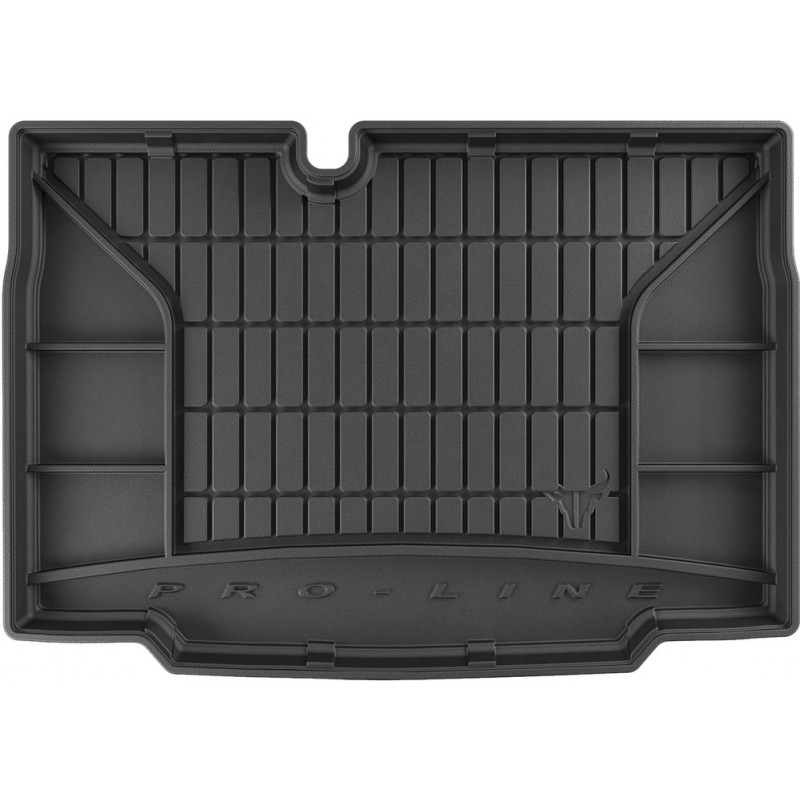 Гумовий килимок в багажник для Renault Clio E-Tech (mkV) 2019→ (электро) (Frogum Proline Premium)