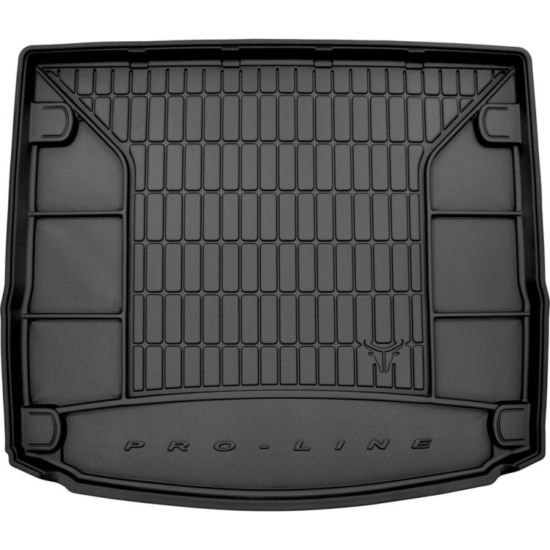 Гумовий килимок в багажник для Ford Focus (mkIII) 2010-2019 (EU)(универсал)(без двухуровневого пола) (Frogum Proline Premium)