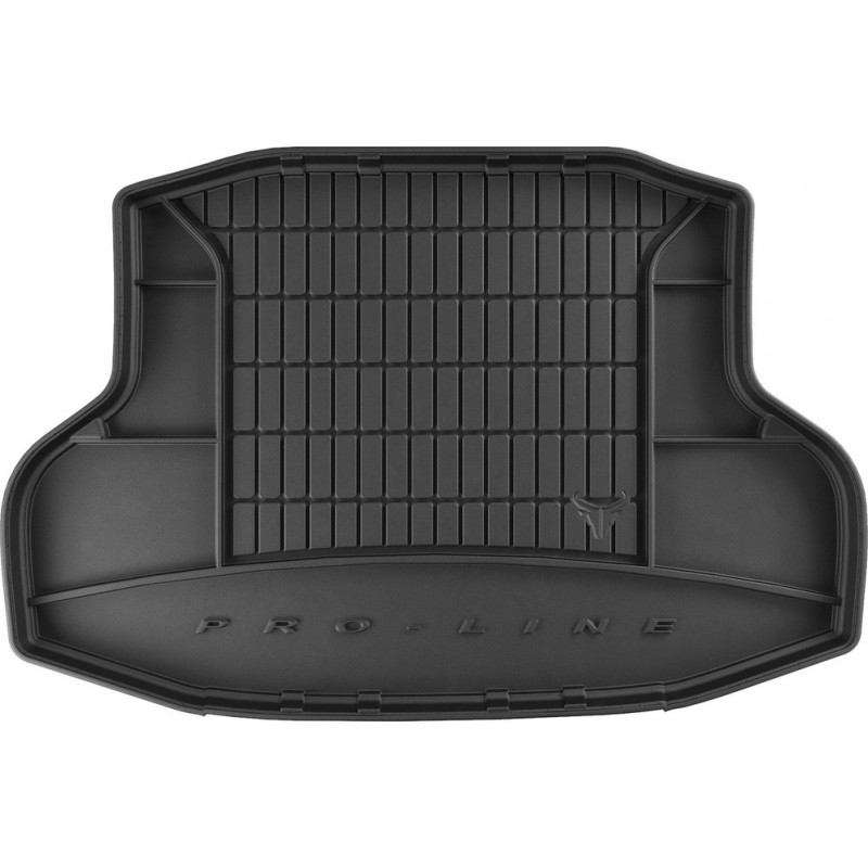 Гумовий килимок в багажник для Honda Civic (mkX) 2015-2021 (EU)(седан)(без двухуровневого пола) (Frogum Proline Premium)