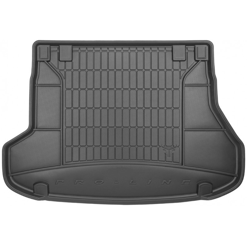 Гумовий килимок в багажник для Kia Ceed (mkII) 2012-2018 (универсал)(с запаской) (Frogum Proline Premium)