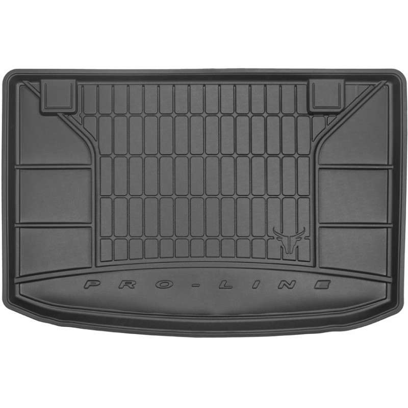 Гумовий килимок в багажник для Kia Venga (mkI) 2009-2019 (нижний уровень) (Frogum Proline Premium)