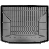Гумовий килимок в багажник для Mitsubishi ASX (mkI) 2010-2023 (без двухуровневого пола)(с ремкомплектом) (Frogum Proline Premium)