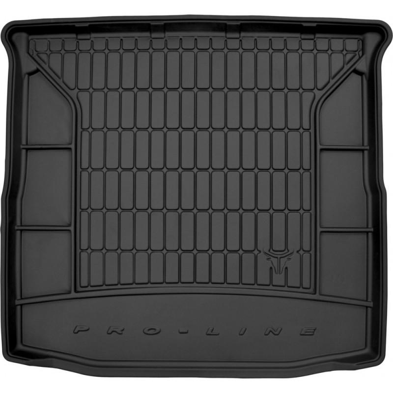 Гумовий килимок в багажник для Mitsubishi Outlander (mkIII) 2012-2021 (7 мест)(сложенный 3 ряд) (Frogum Proline Premium)
