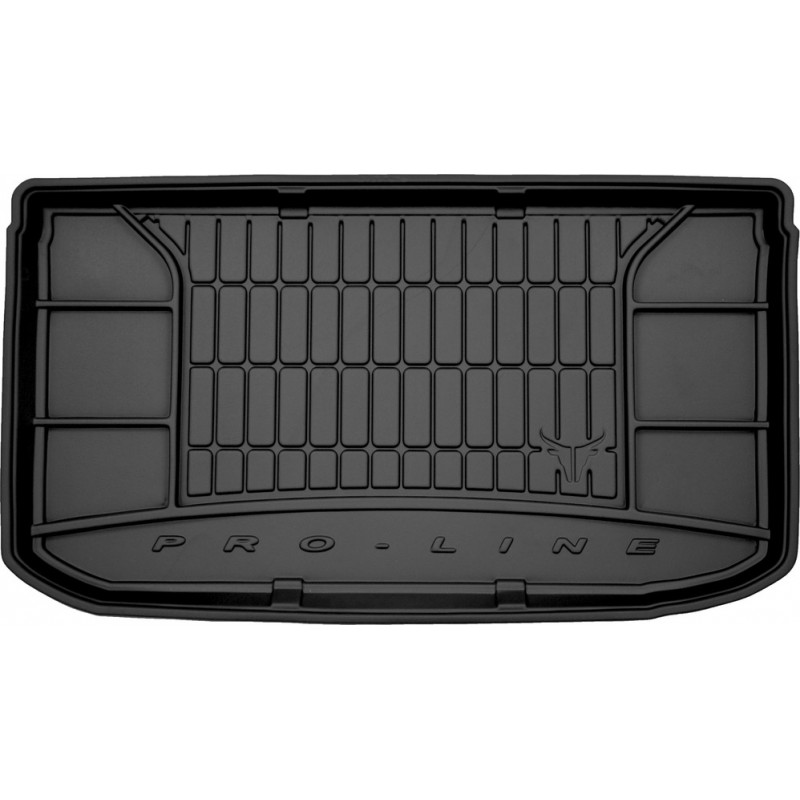 Гумовий килимок в багажник для Nissan Micra (mkIV)(K13) 2010-2016 (без двухуровневого пола) (Frogum Proline Premium)