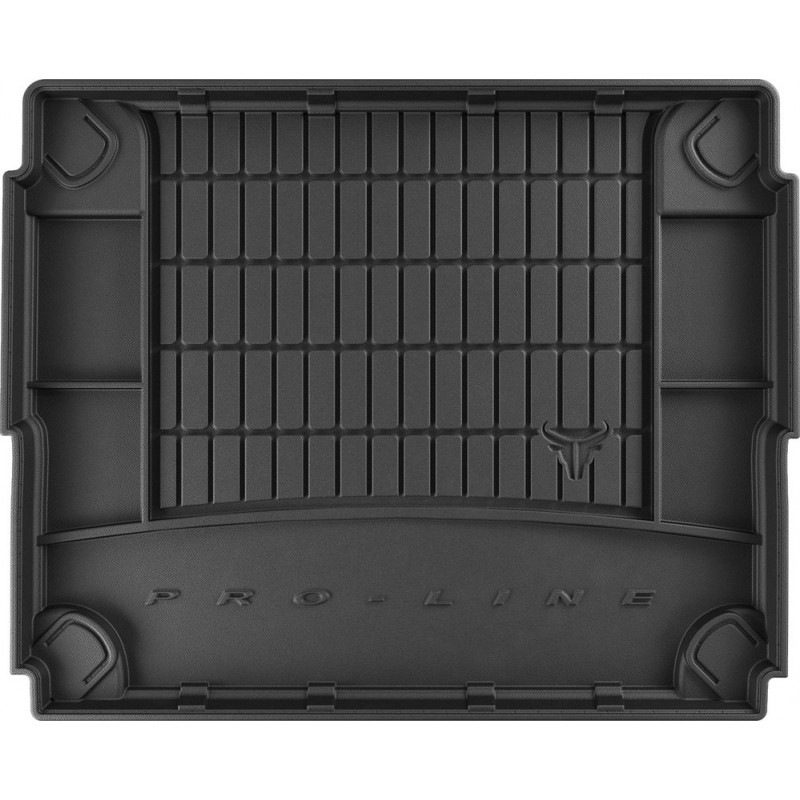 Гумовий килимок в багажник для Peugeot 3008 (mkI) 2007-2016 (средний уровень) (Frogum Proline Premium)