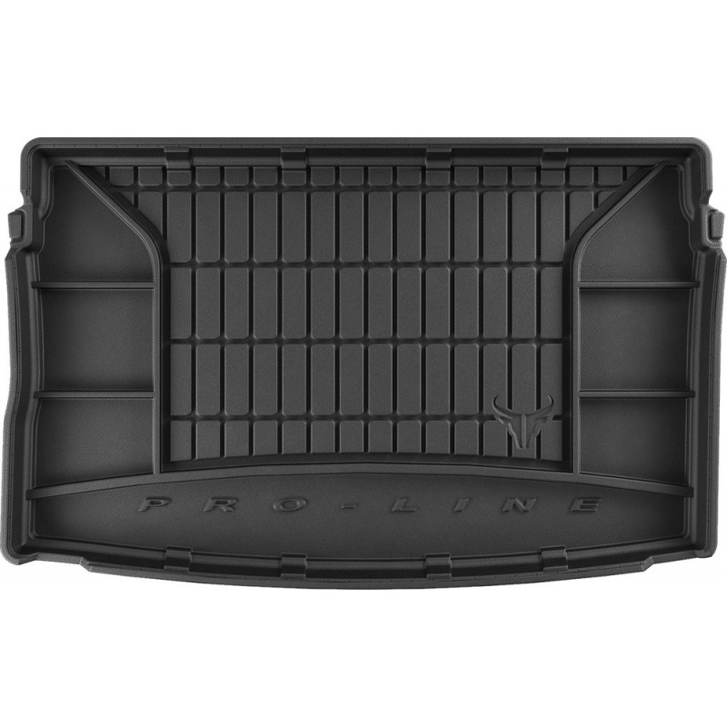 Гумовий килимок в багажник для Seat Ibiza (mkV) 2017→ (верхний уровень) (Frogum Proline Premium)