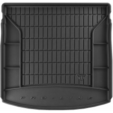 Гумовий килимок в багажник для Seat Leon (mkIII) 2012-2020 (универсал)(верхний уровень) (Frogum Proline Premium)