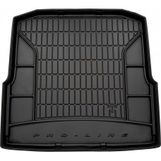Гумовий килимок в багажник для Skoda Octavia (mkIII) 2012-2019 (универсал)(без боковых ниш) (Frogum Proline Premium)