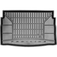 Гумовий килимок в багажник для Volkswagen Golf Sportsvan (mkI) 2014-2020 (нижний уровень) (Frogum Proline Premium)