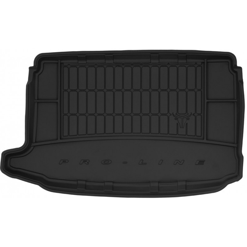 Гумовий килимок в багажник для Volkswagen Polo (mkIV) 2001-2010 (хетчбек)(верхний уровень) (Frogum Proline Premium)