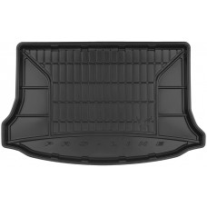 Гумовий килимок в багажник для Volvo V40 (mkII) 2012-2019 (нижний уровень) (Frogum Proline Premium)