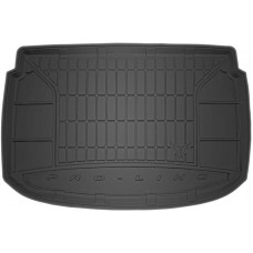 Гумовий килимок в багажник для Chevrolet Aveo (mkII) 2011-2020 (хетчбек)(нижний уровень) (Frogum Proline Premium)