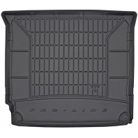 Гумовий килимок в багажник для Chevrolet Orlando (mkI) 2010-2018 (7 мест)(сложенный 3 ряд) (Frogum Proline Premium)