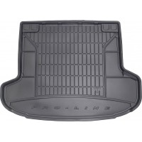 Гумовий килимок в багажник для Kia Ceed (mkII) 2012-2018 (универсал)(без двухуровневого пола)(с органайзером)(с докаткой) (Frogum Proline Premium)