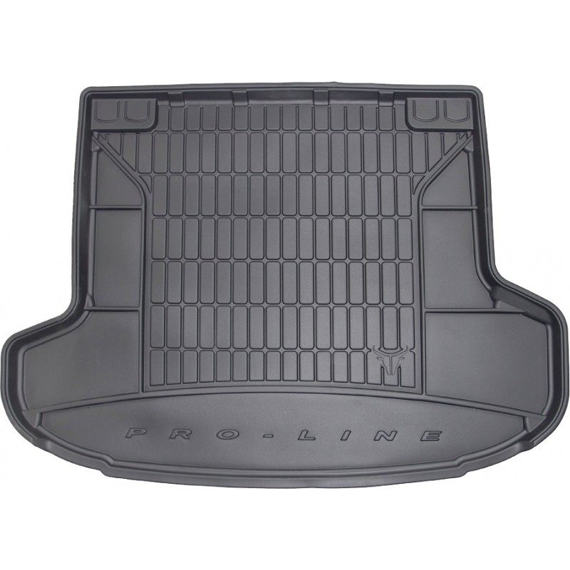 Гумовий килимок в багажник для Kia Ceed (mkII) 2012-2018 (универсал)(без двухуровневого пола)(с органайзером)(с докаткой) (Frogum Proline Premium)