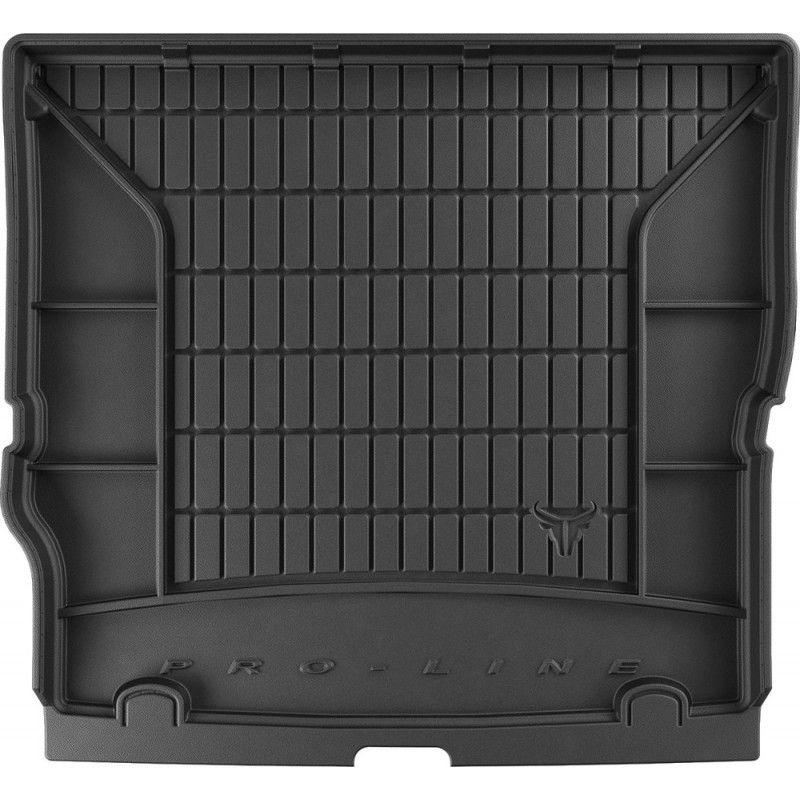 Гумовий килимок в багажник для Opel Zafira (mkI)(A) 1999-2005 (7 мест)(сложенный 3 ряд) (Frogum Proline Premium)