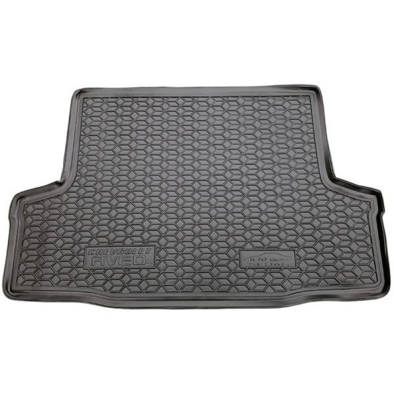 Килимок в багажник для Chevrolet Aveo (T200) 2002-2008 Sedan (Avto-Gumm)