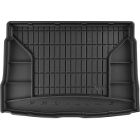 Гумовий килимок в багажник для Volkswagen Golf (mkVI) 2008-2014 (5-дв. хетчбек)(с запаской) (Frogum Proline Premium)