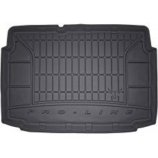 Гумовий килимок в багажник для Volkswagen Polo (mkIV) 2001-2010 (хетчбек)(нижний уровень) (Frogum Proline Premium)