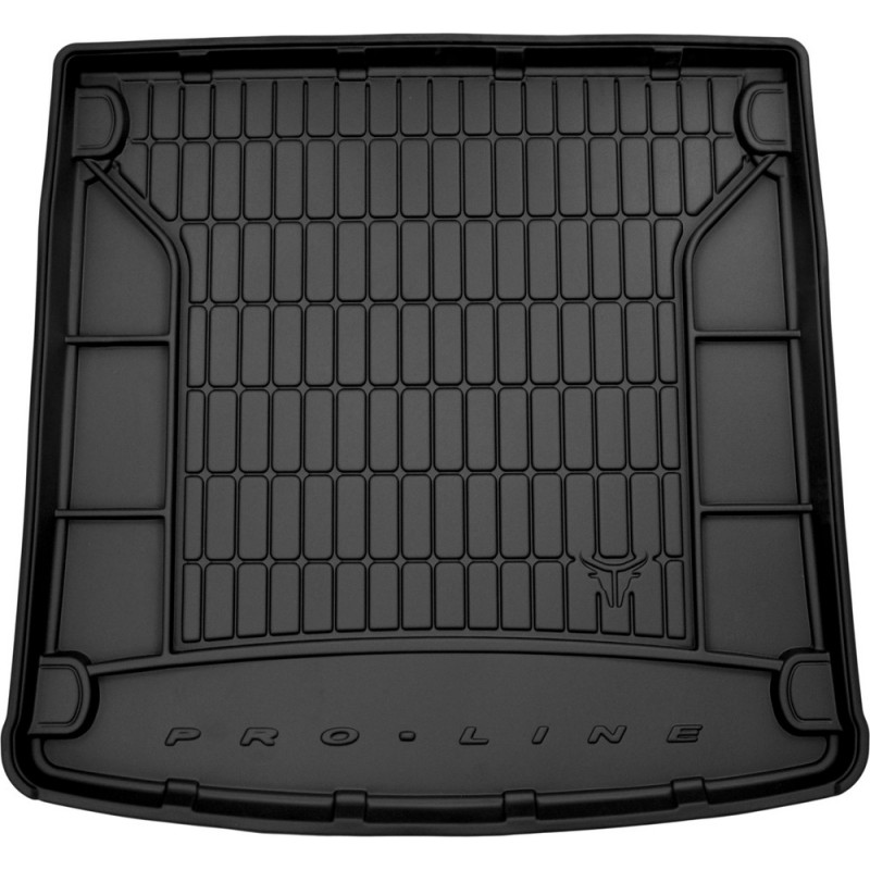 Гумовий килимок в багажник для Audi A4/S4/RS4 (mkII)(B6) 2000-2004 (универсал)(без боковых ниш) (Frogum Proline Premium)